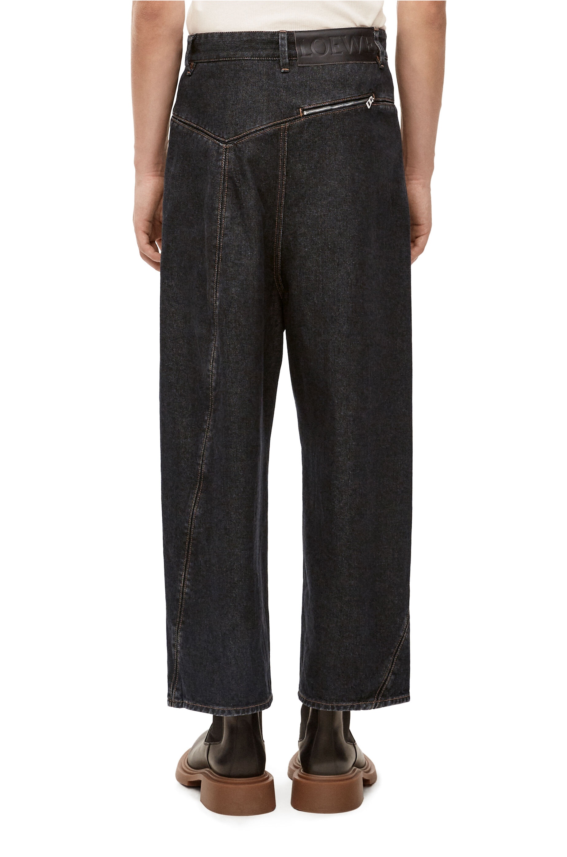 Puzzle jeans in denim - 4