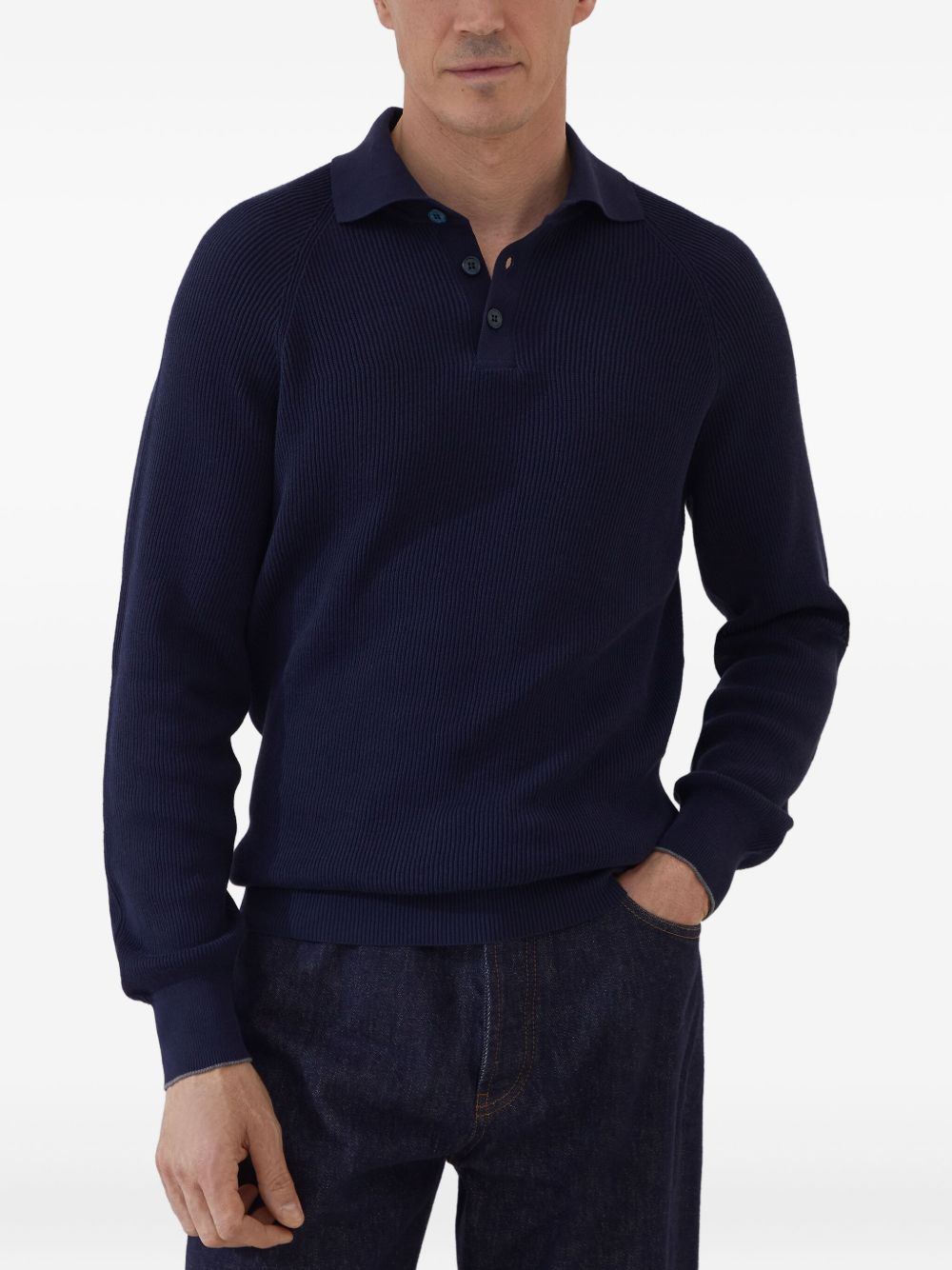 cotton polo shirt - 3