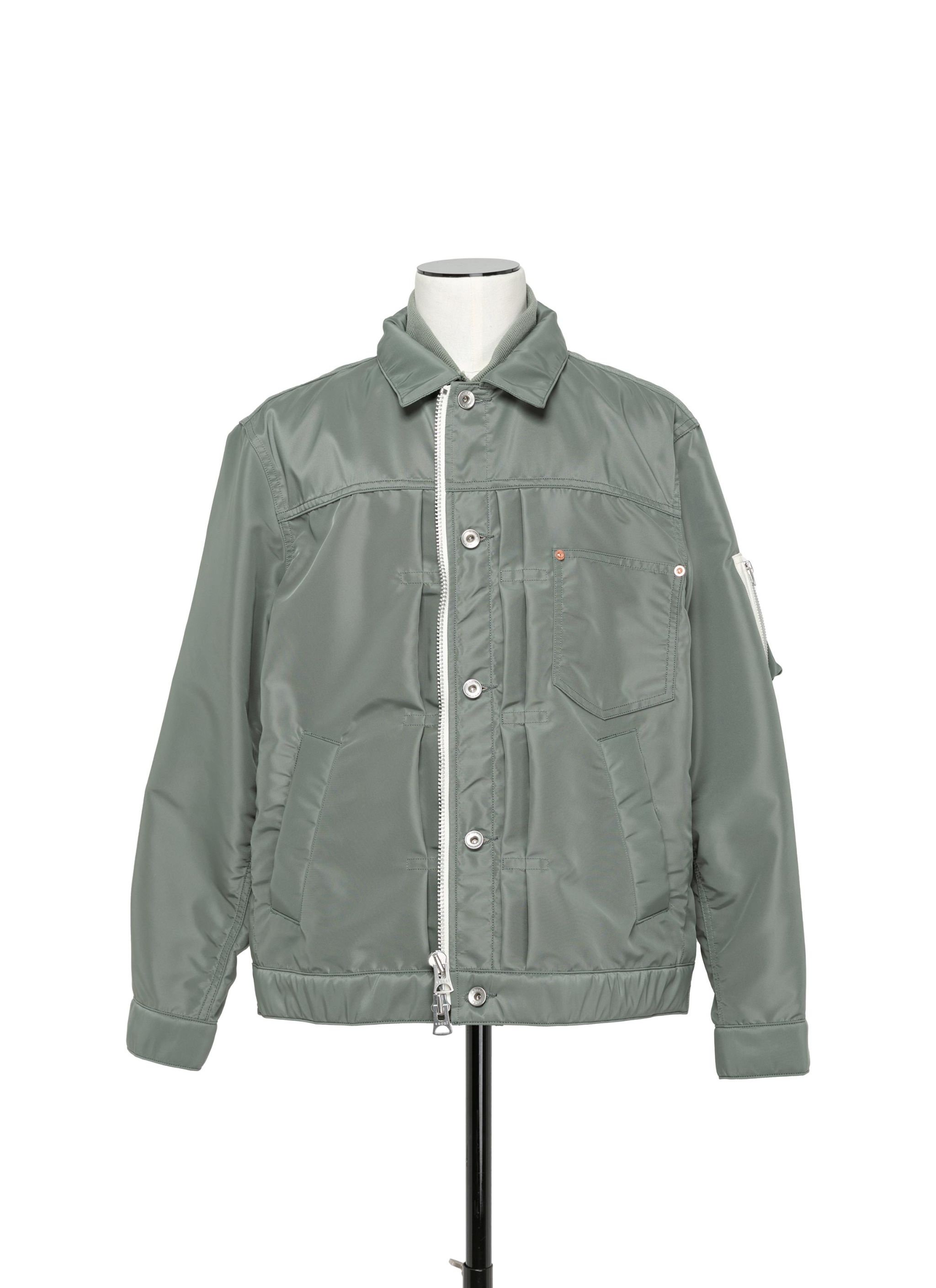 Nylon Twill Blouson - 1