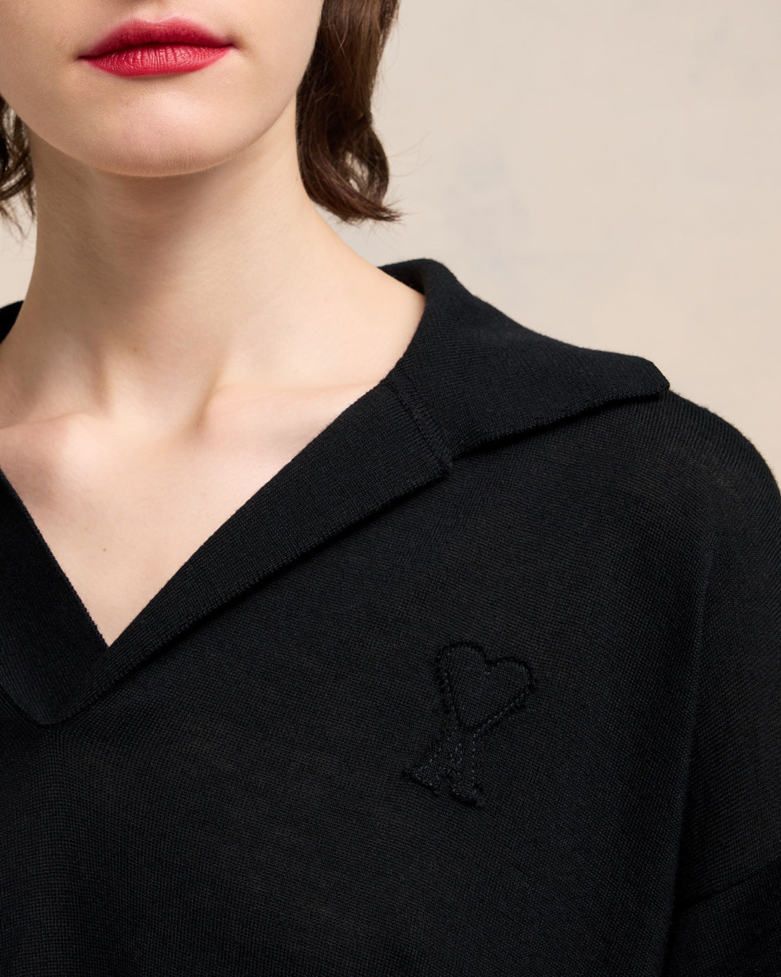 AMI DE COEUR EMBROIDERY POLO - 4