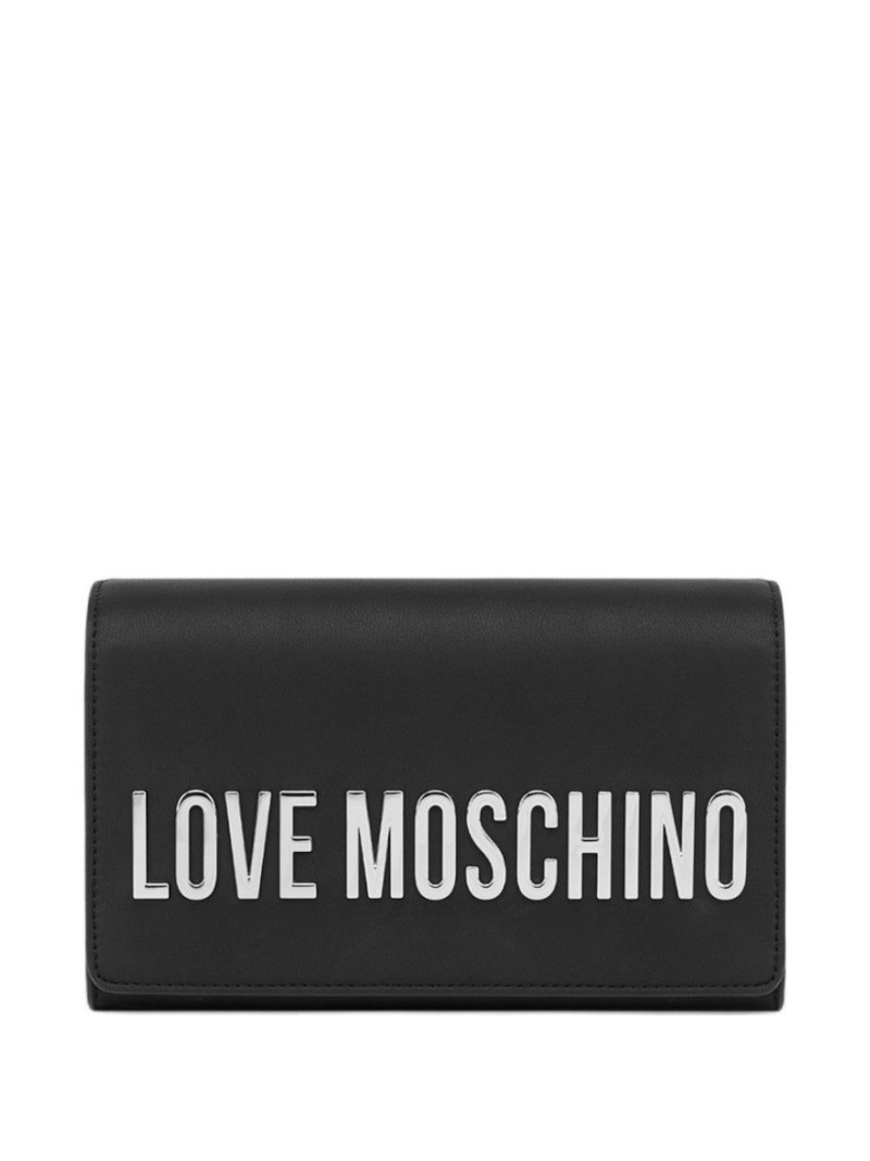 Maxibolso lettering chain shoulder bag 1