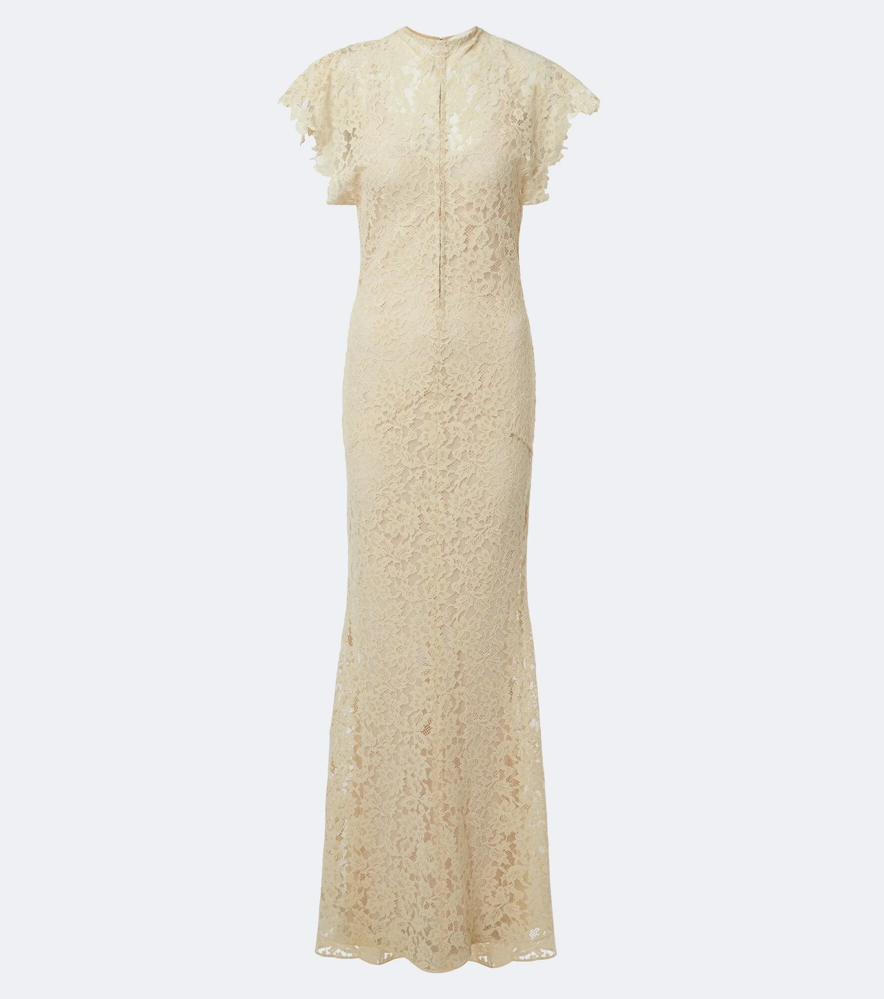 Laia cutout cotton-blend lace maxi dress - 1