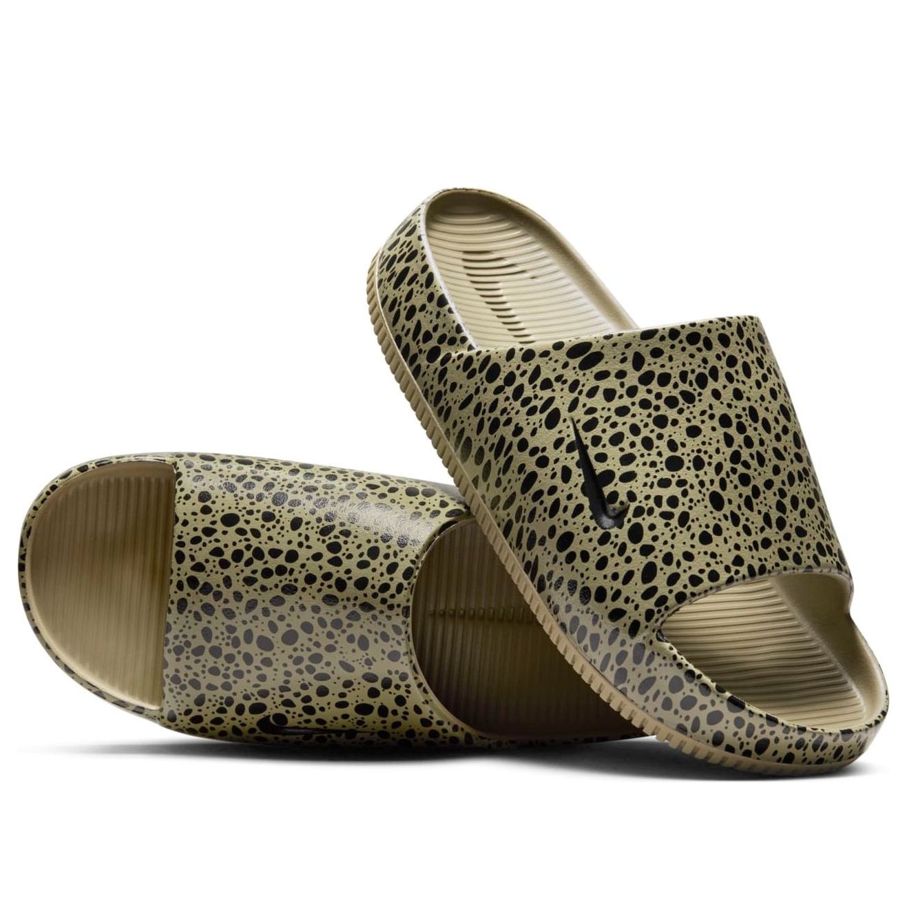(WMNS) Nike Calm Slide 'Neutral Olive Safari' HM5072-200 - 2