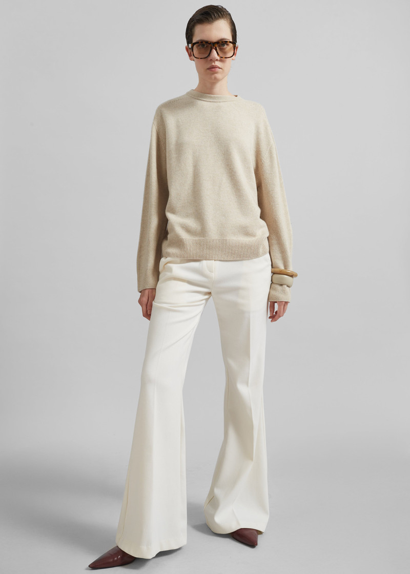 Nashik Wool Sweater - Cream 3
