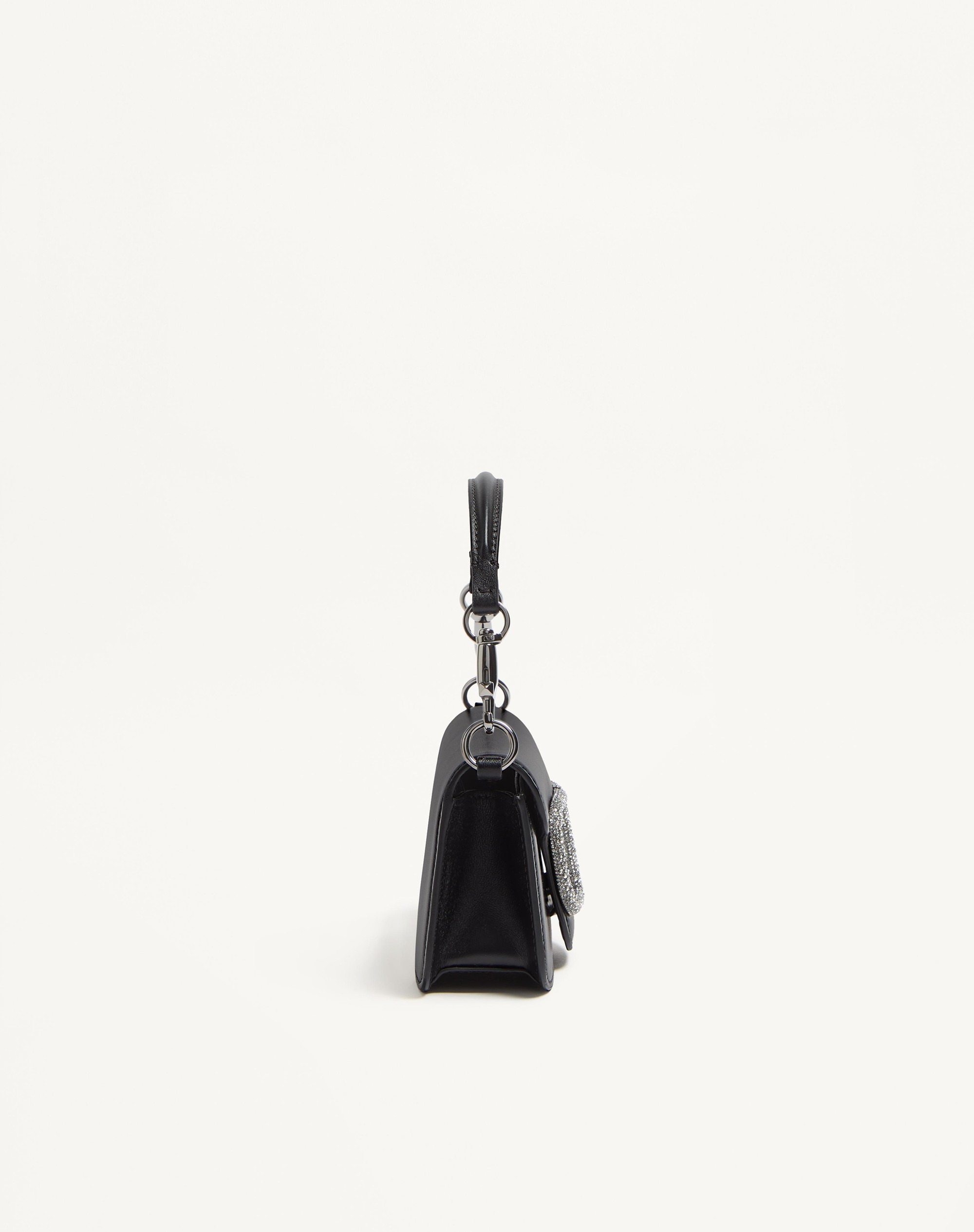 VALENTINO GARAVANI LOCÒ SMALL SHOULDER BAG WITH JEWEL LOGO - 3