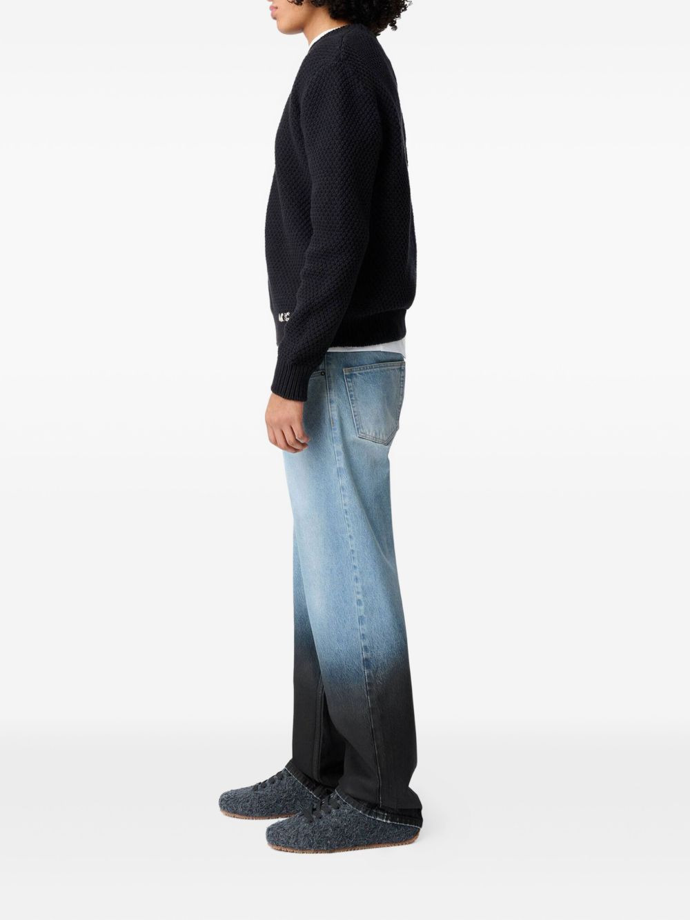 Zine Coated dip-dye jeans - 3