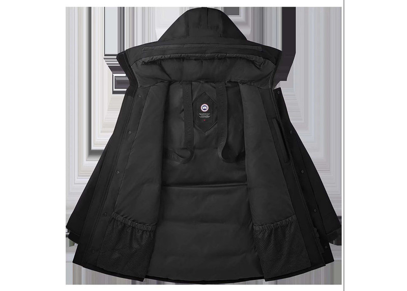 Canada Goose Canada Goose Black Label Langford Parka Jacket Black outlook