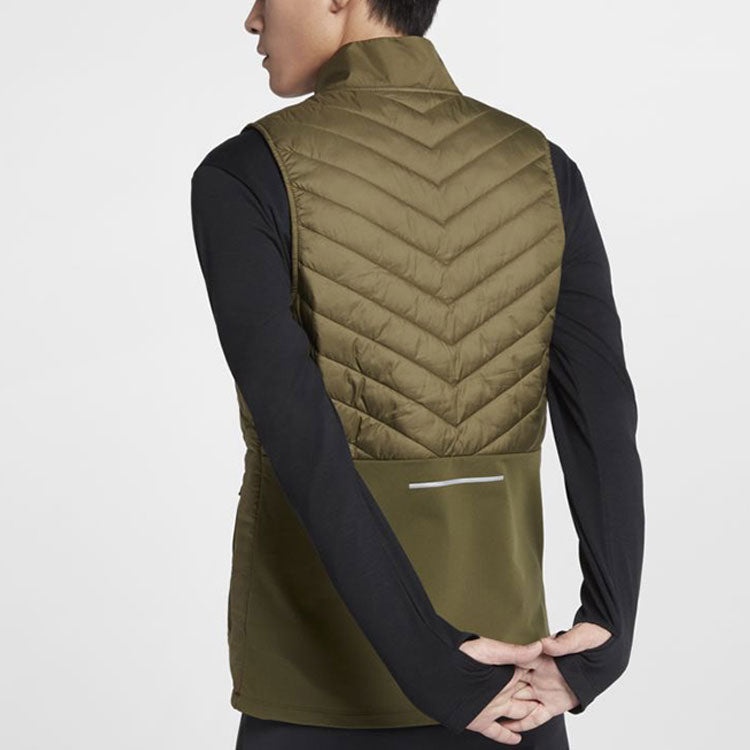 Nike MENS Sport Cotton Vest MilitaryGreen Army green AH0547-395 - 5
