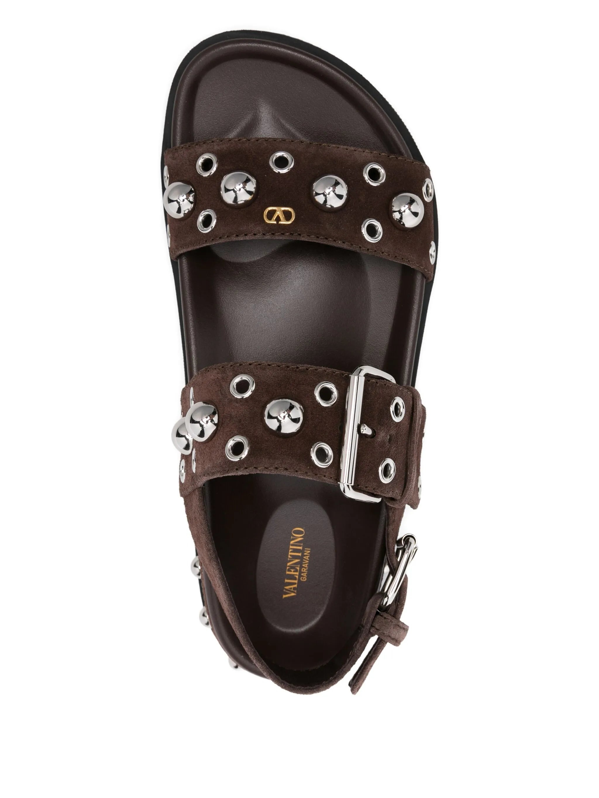 stud-embellished sandals - 4