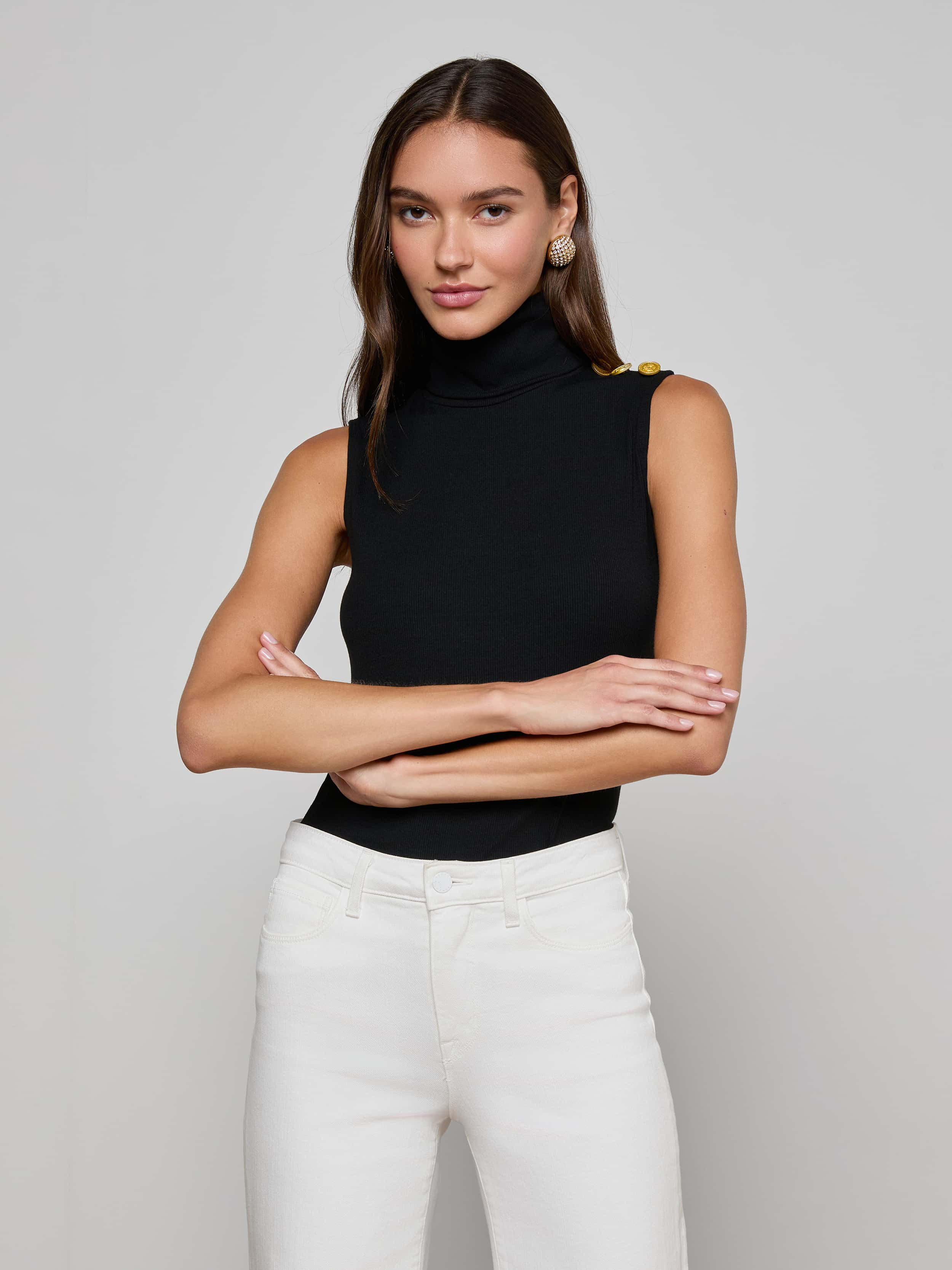 Ceci Sleeveless Turtleneck - 2