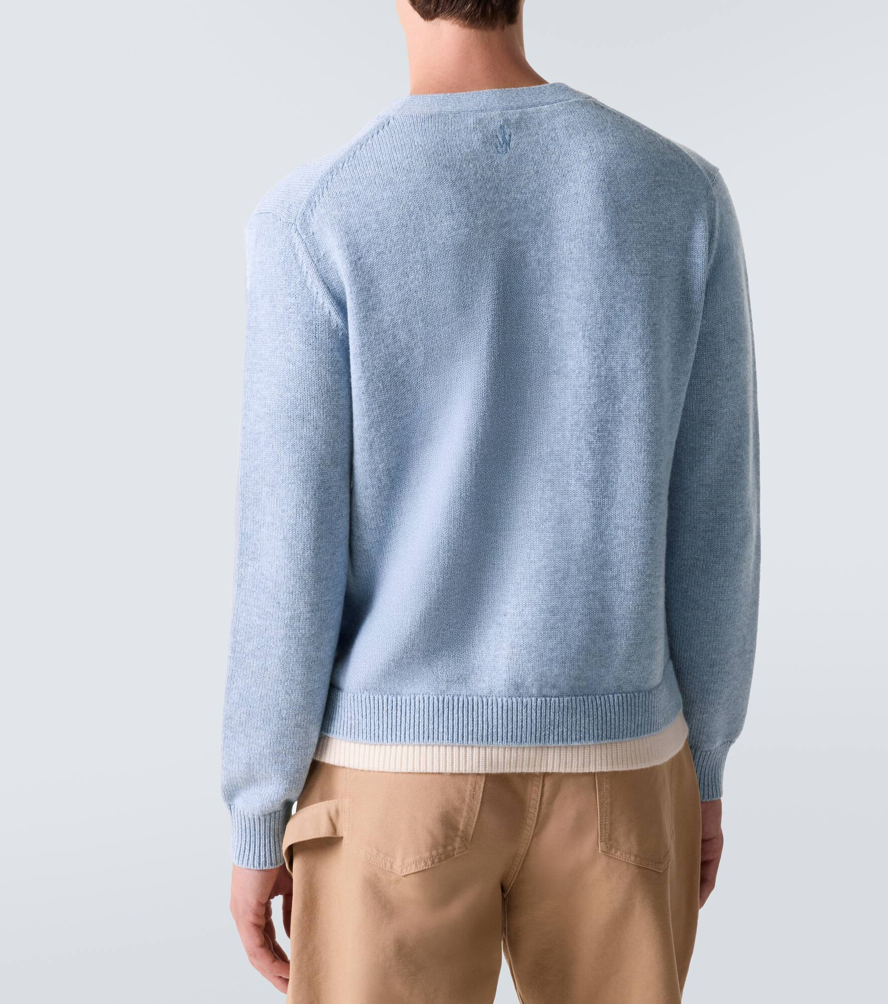 Wool and cashmere cardigan - 4