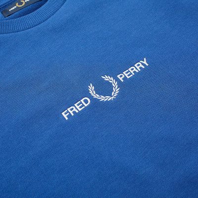 Fred Perry Fred Perry Authentic Embroidered Logo Crew Sweat outlook