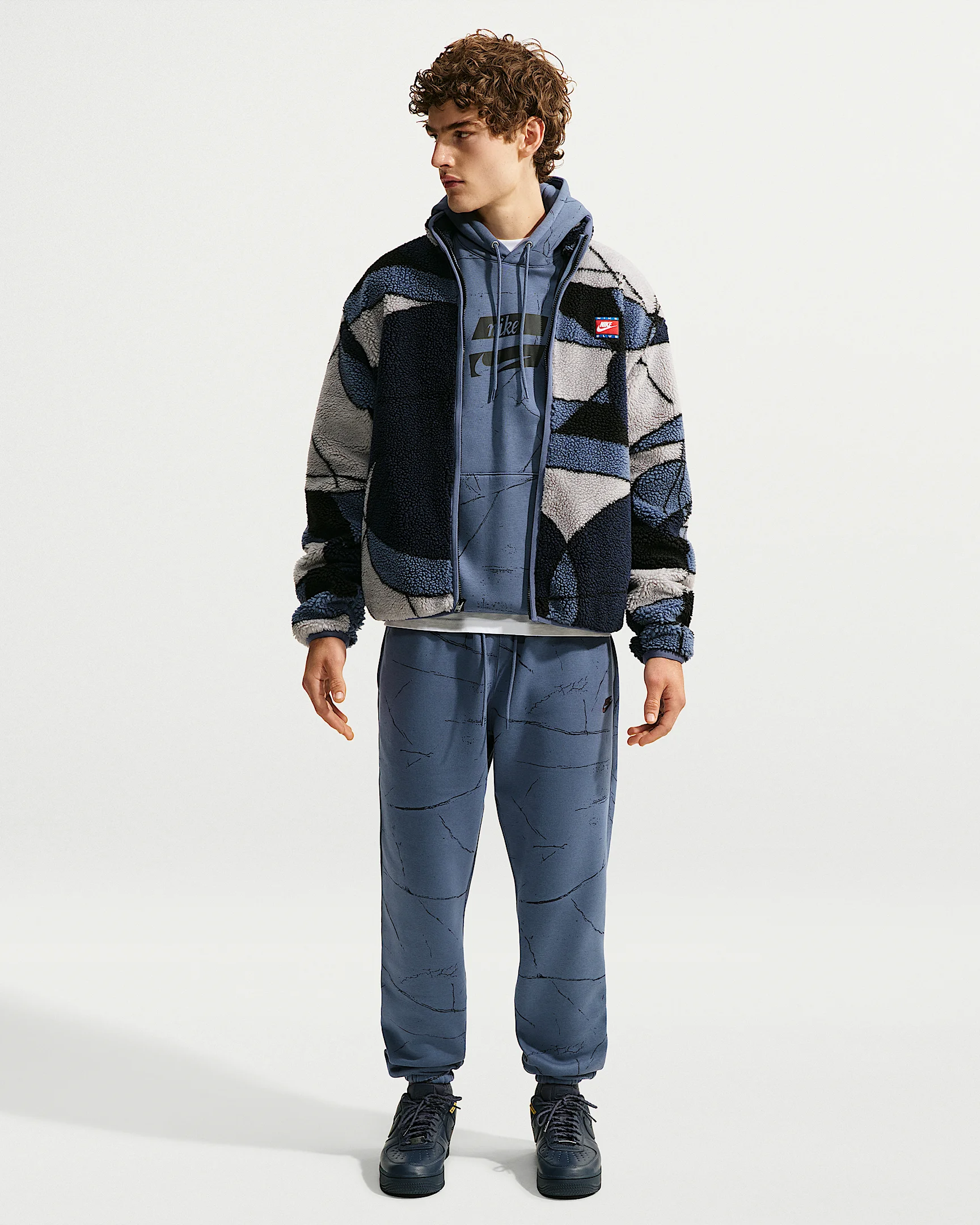Nike Club Men's Fleece Cuffed Pants - 1