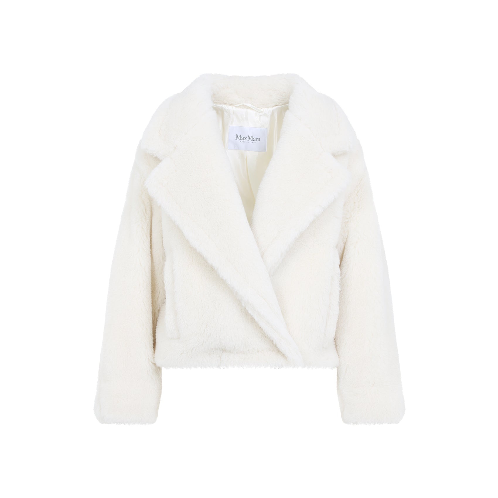 Max Mara Oggeri Teddy Short Biker Jacket Women - 1