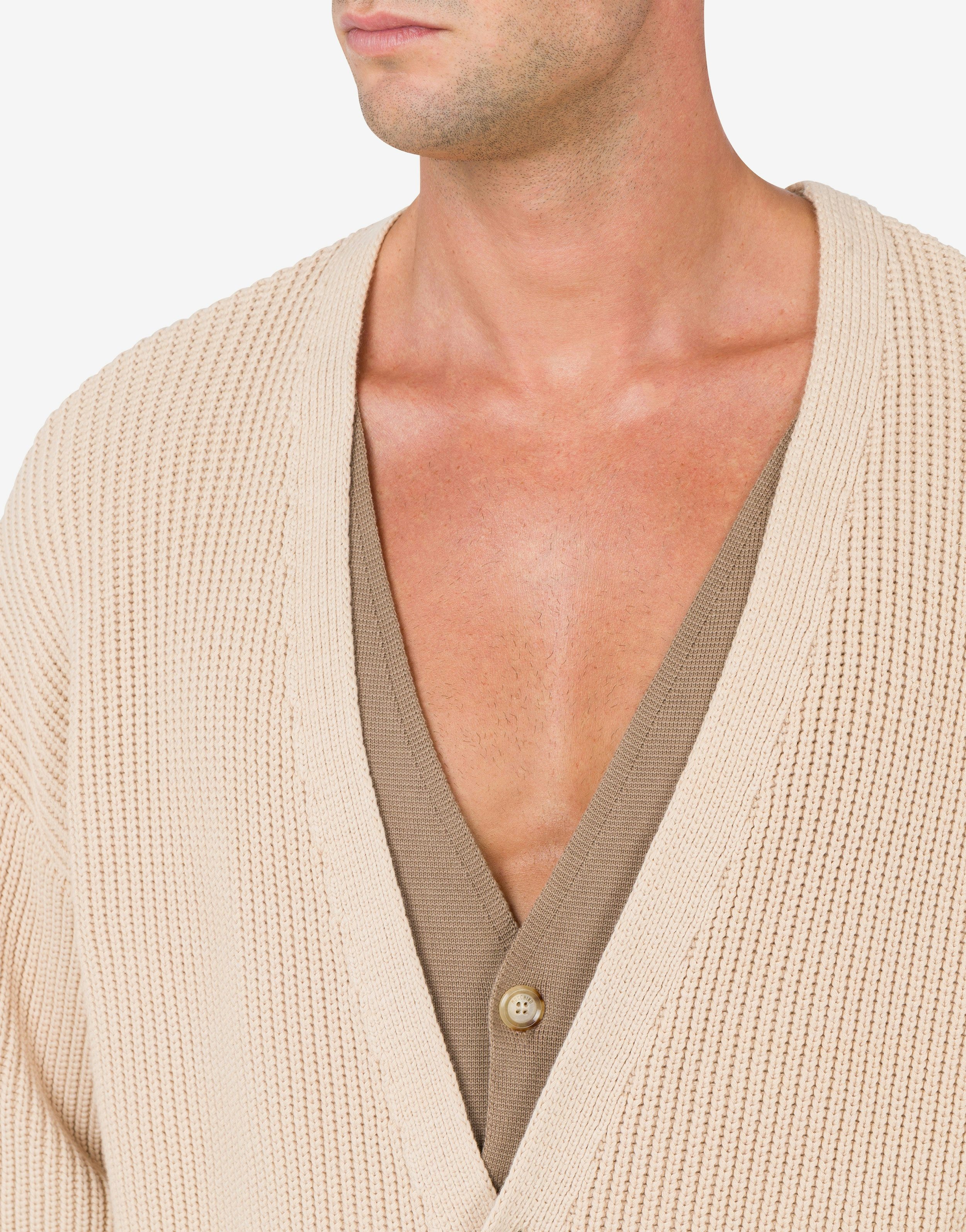 【送料&関税込】Moschino Organic Cotton Blend Cardigan Moschino ORGANIC COTTON BLEND CARDIGAN | REVERSIBLE