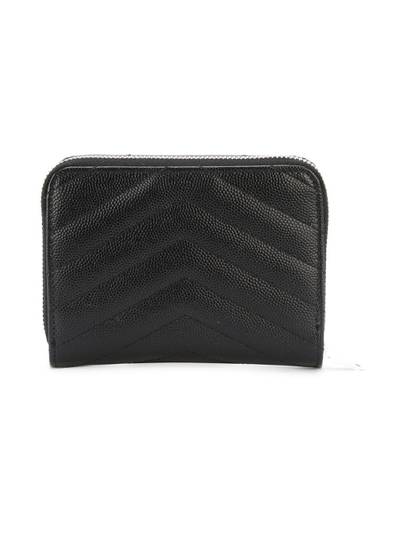 SAINT LAURENT monogram compact wallet outlook