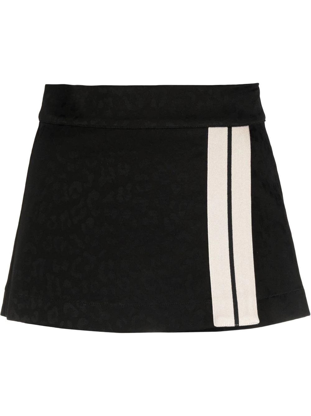 leopard-print A-line miniskirt - 1