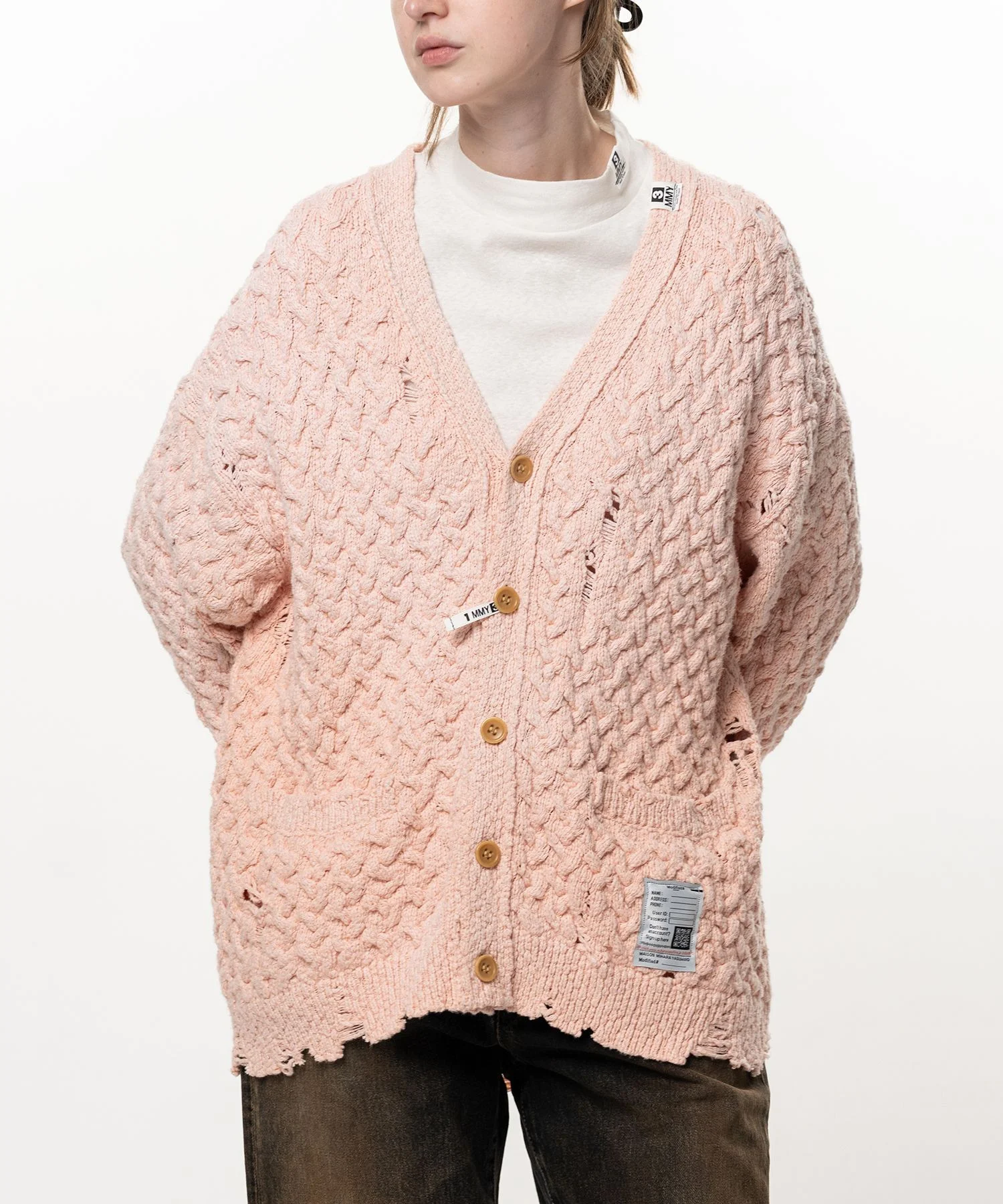 Sun Faded Like Knit Cardigan - 1