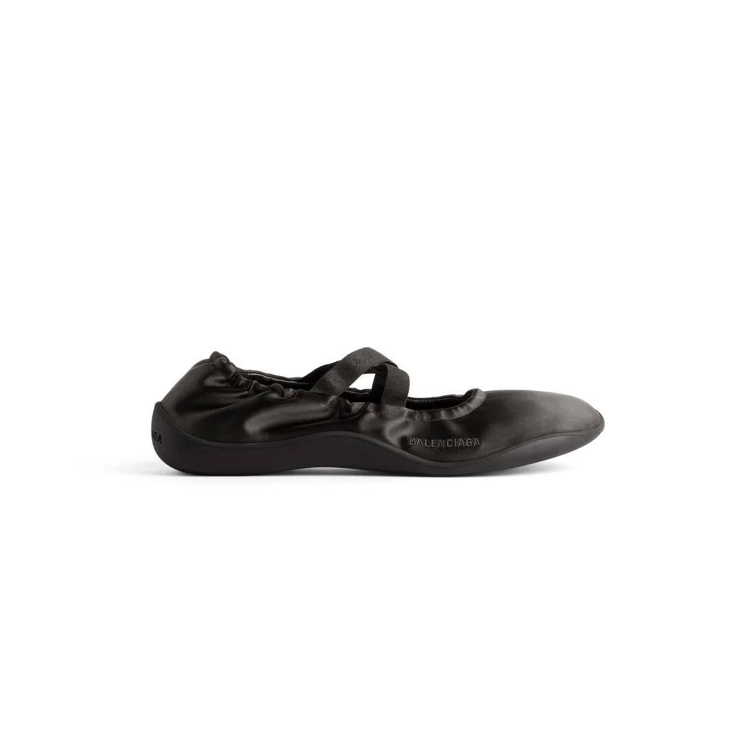 Women's Shibuya Flat Ballerina in Black - 1