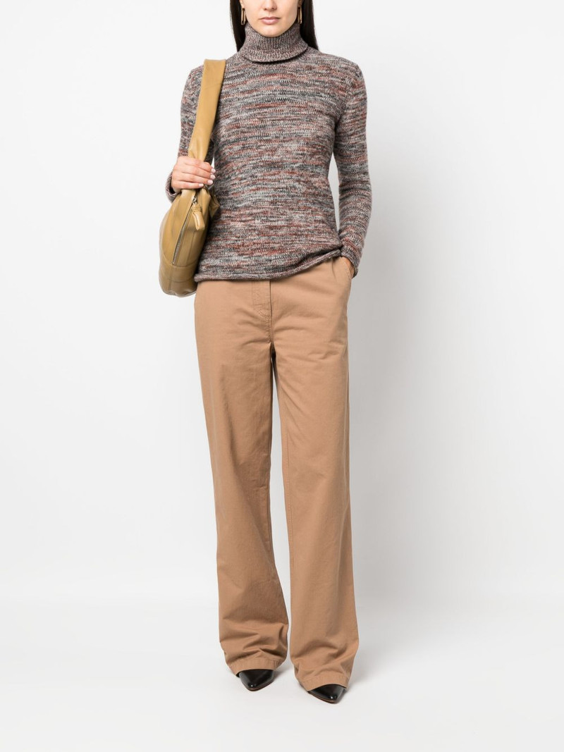 Burberry Branley straight-leg cotton trousers outlook