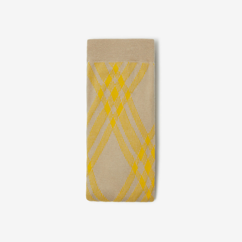 Check Wool Blend Tights 4