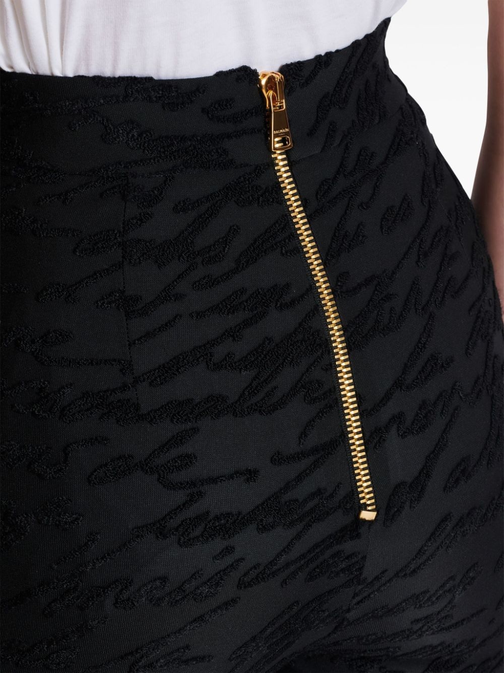 monogram-jacquard legging - 7