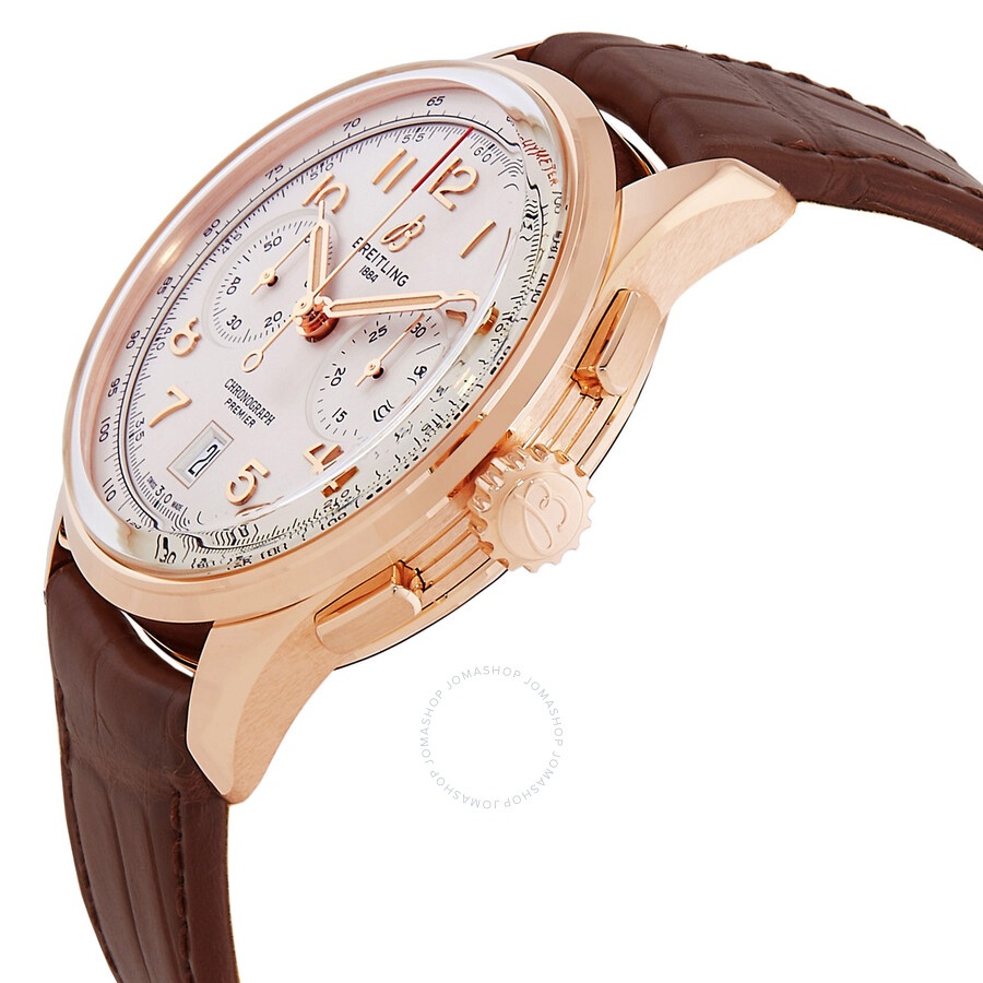 Breitling Premier B01 Chronograph Automatic Rose Gold Dial Men's Watch RB0145371G1P2 - 2