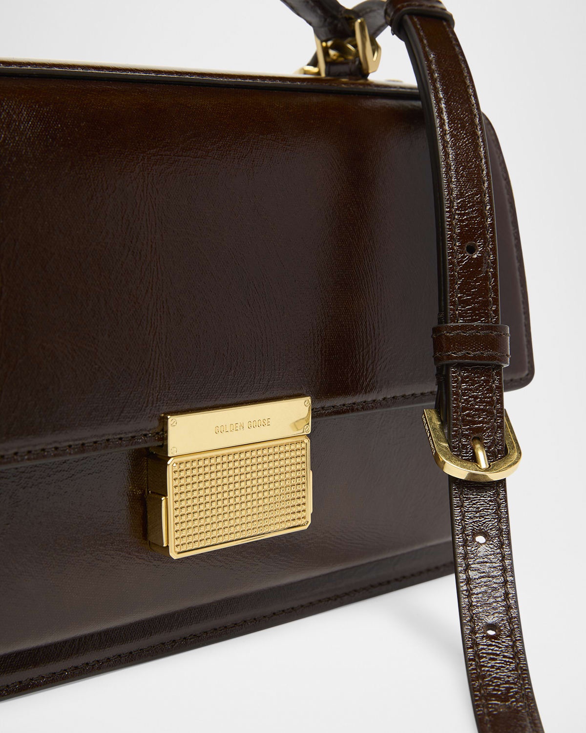 Venezia Flap Leather Crossbody Bag - 5