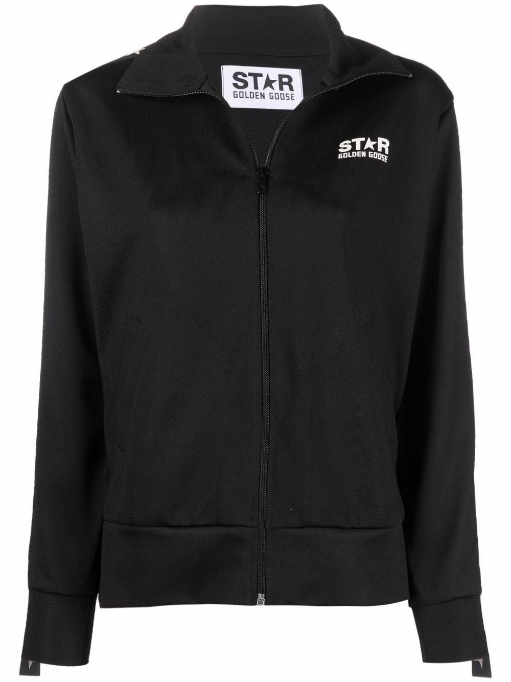 logo zipped tracksuit jacket - 1