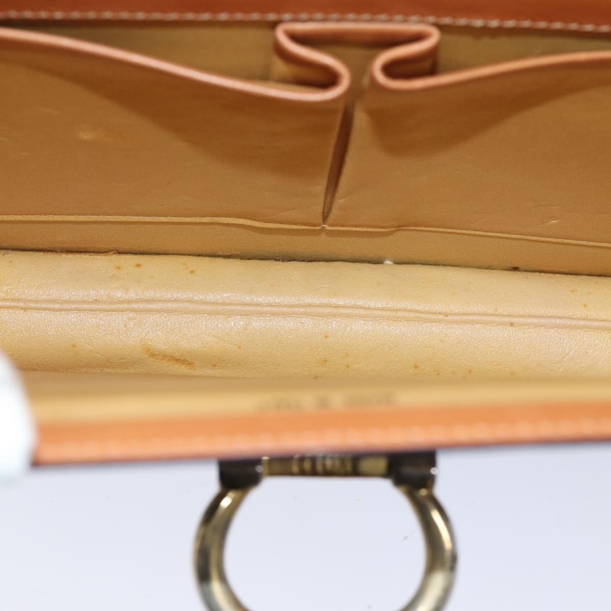 CELINE Macadam Canvas Hand Bag Pvc Brown - 11