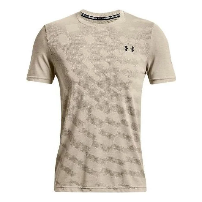 Under Armour Seamless Radial T-shirt 'Light Brown' 1370448-279 - 1
