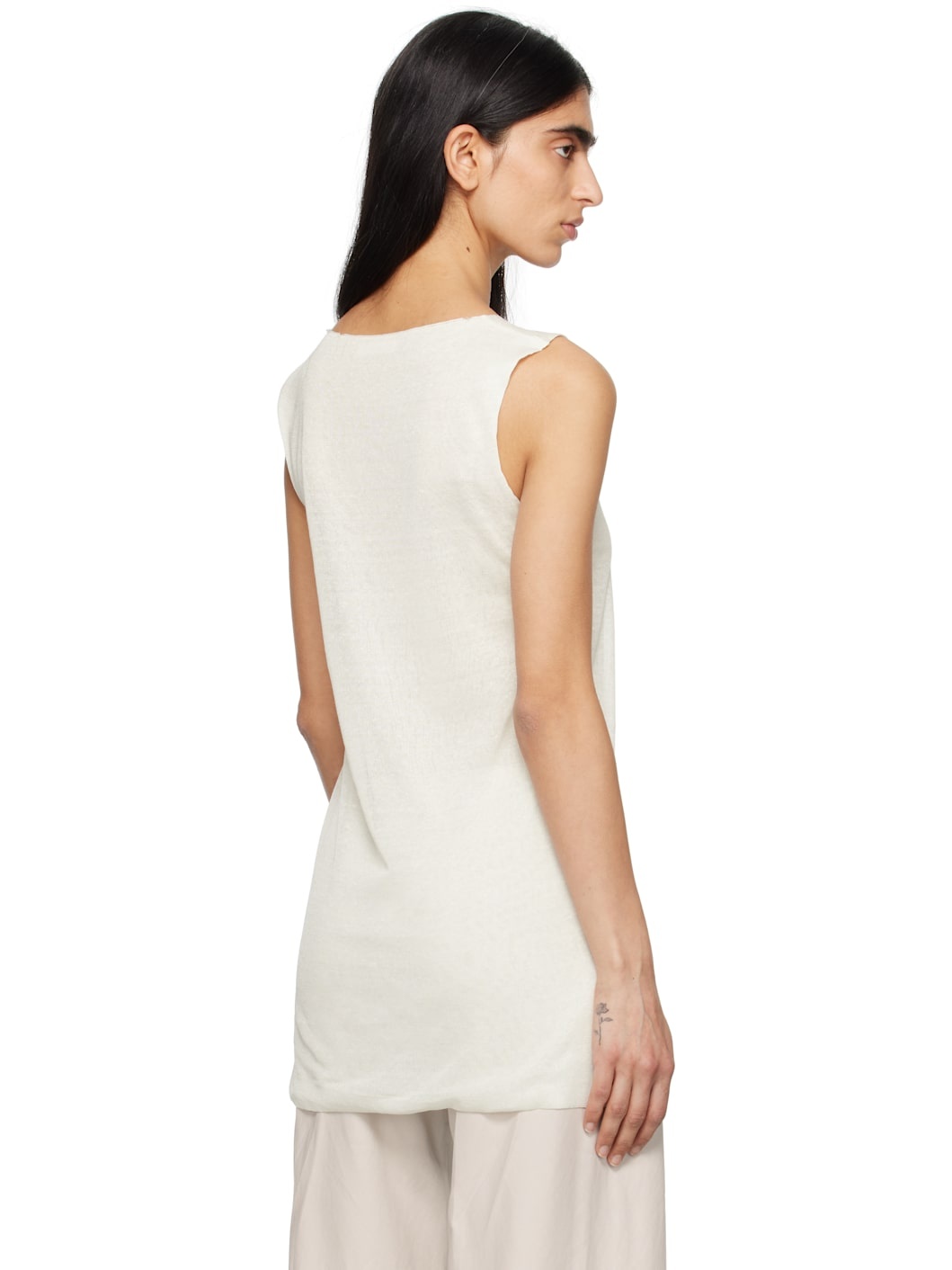 White Jaylen Tank Top - 3