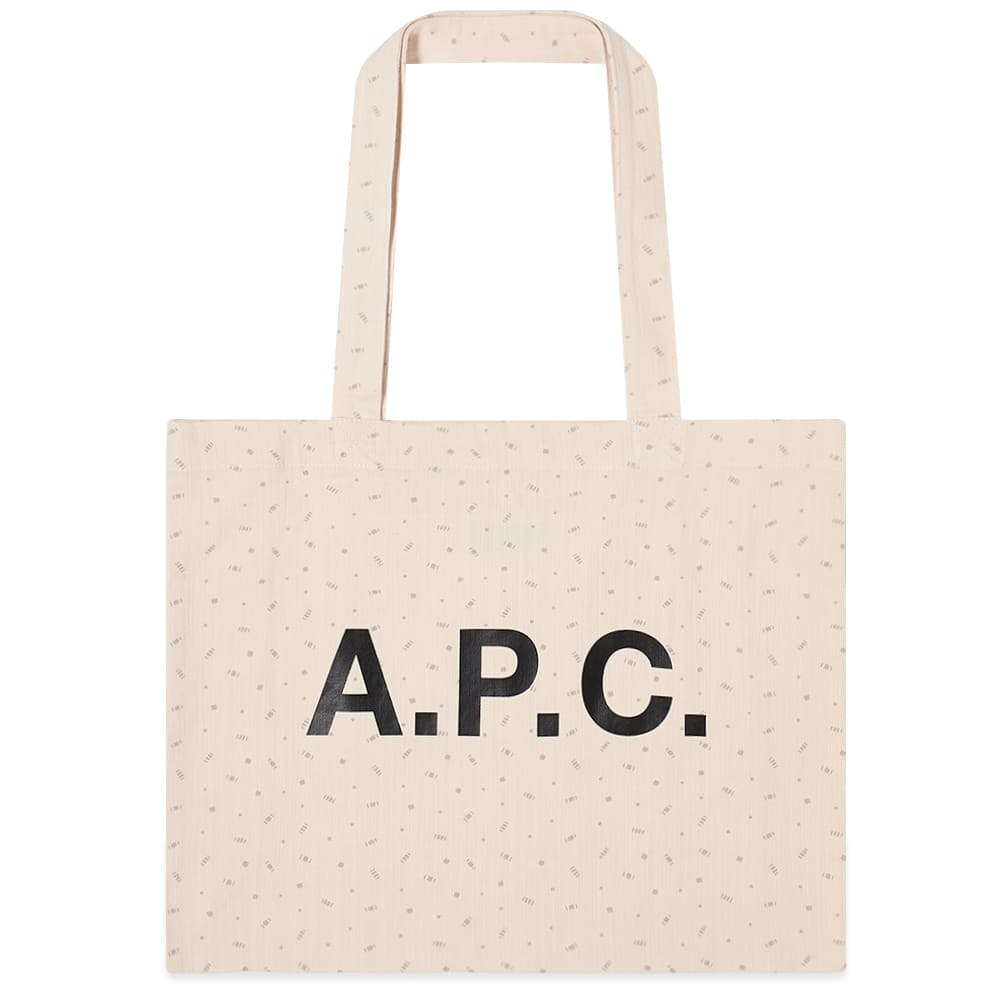 A.P.C. Diane Canvas Shopping Bag - 1