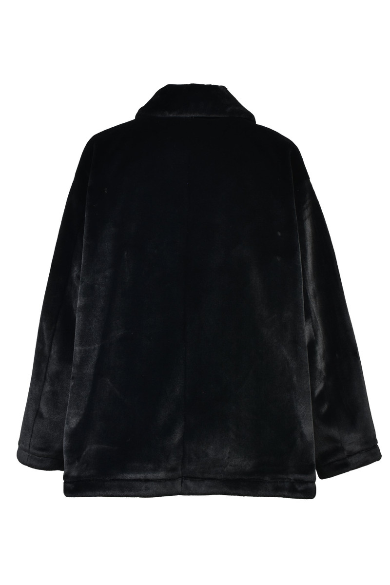 TAKAHIROMIYASHITA TheSoloist. FAUX FUR SACK JACKET / BLK outlook