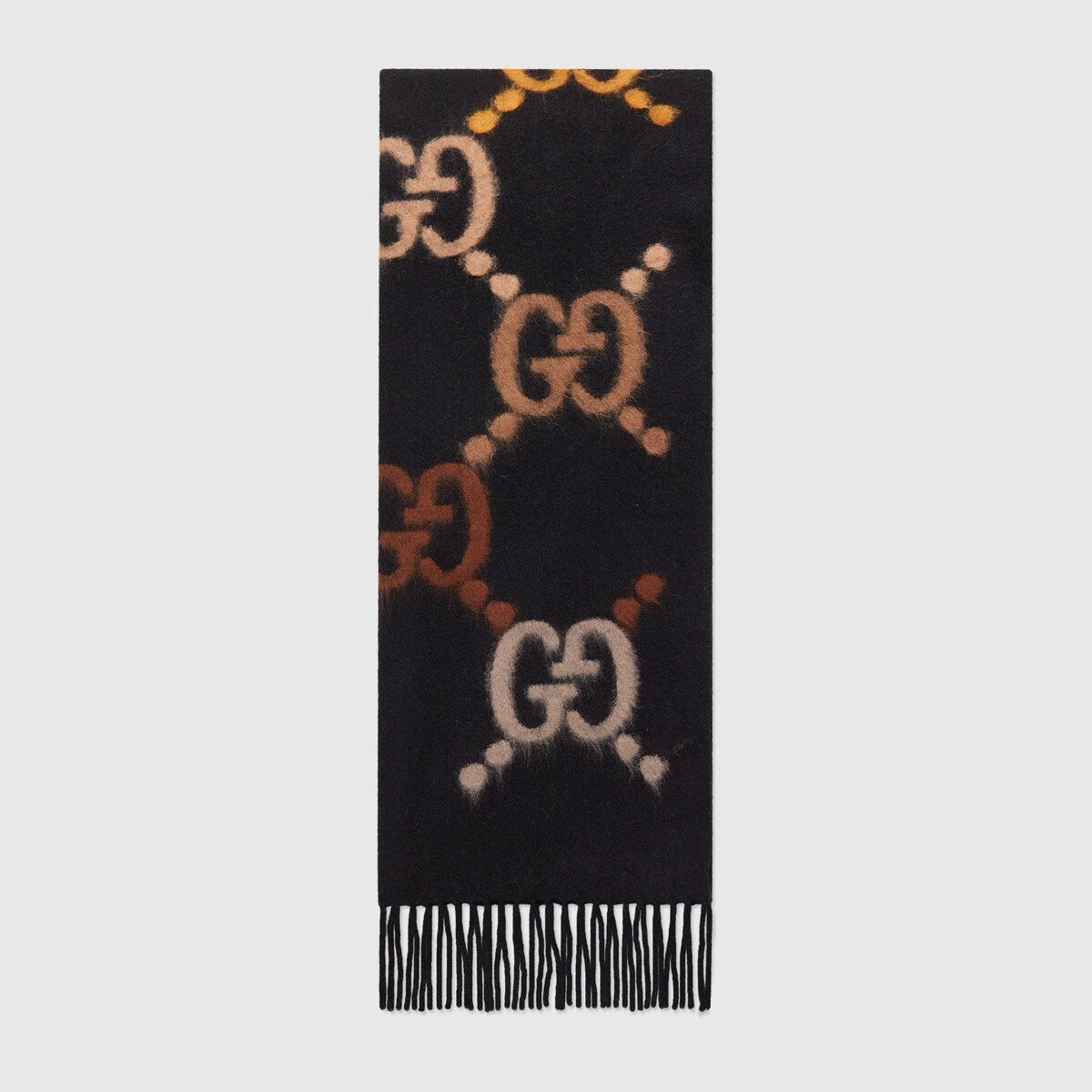 GG wool stole - 2