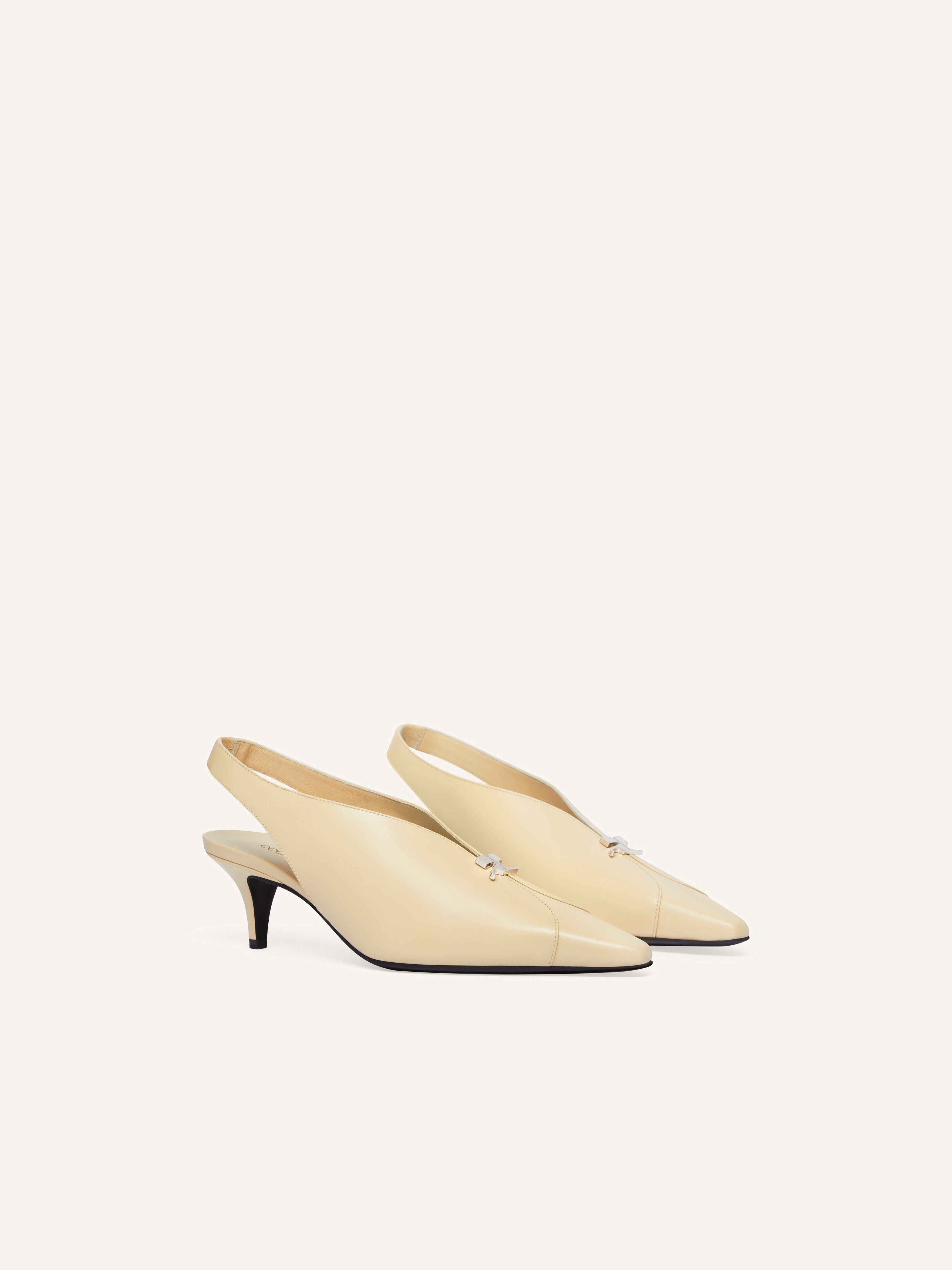 LEATHER SLINGBACKS - 2