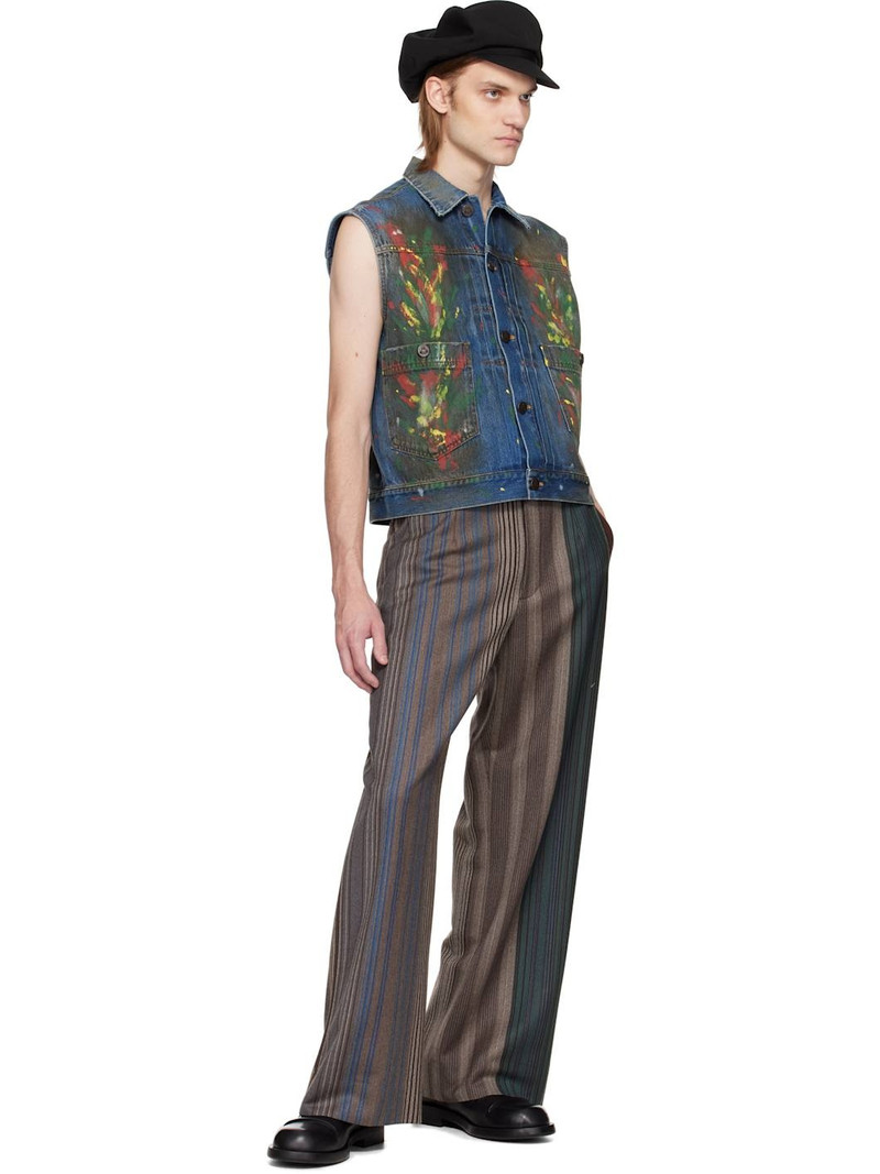 Vivienne Westwood Blue Marlene Denim Vest outlook