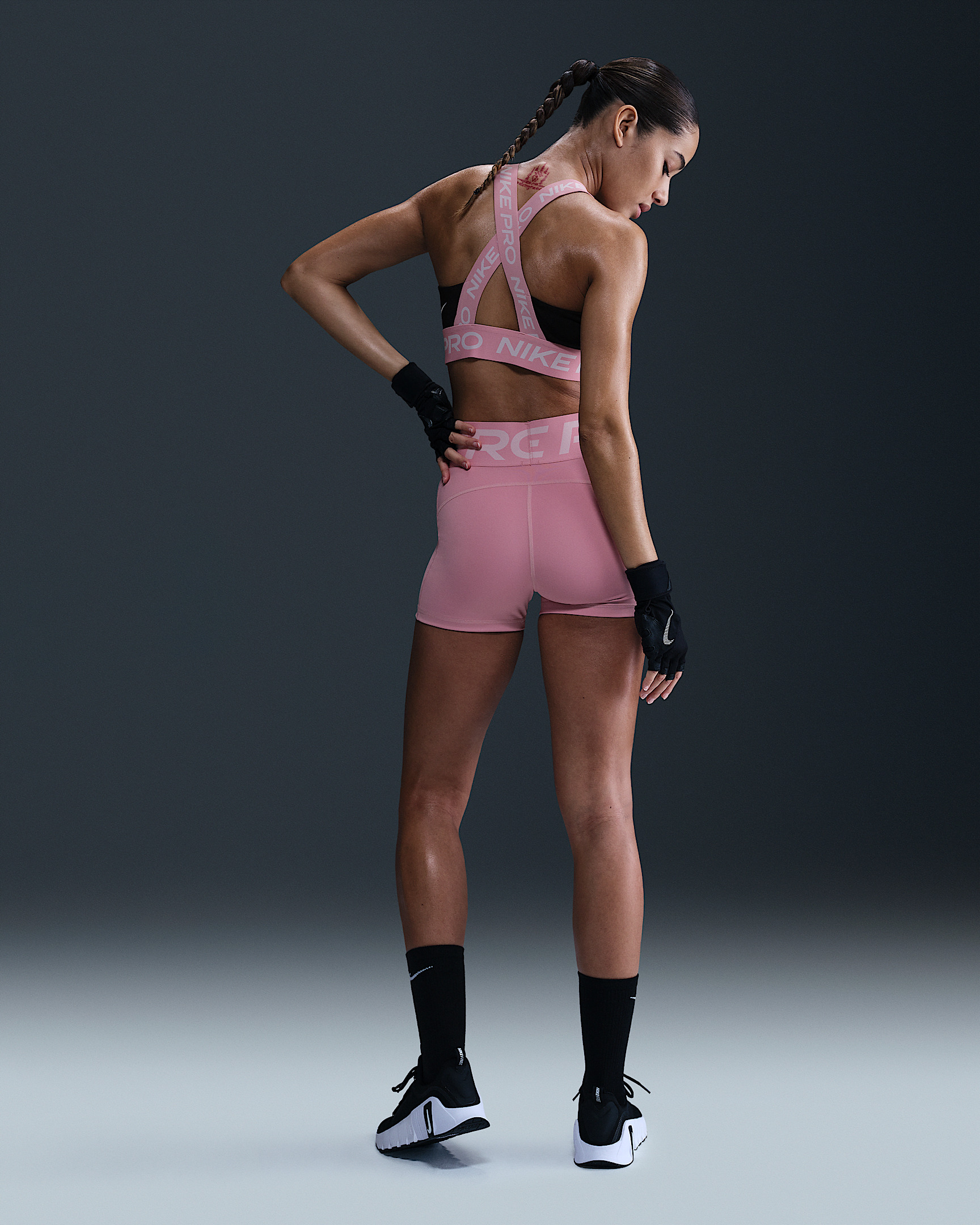 Nike Pro Sculpt Women's High-Waisted 3" Biker Shorts - 4