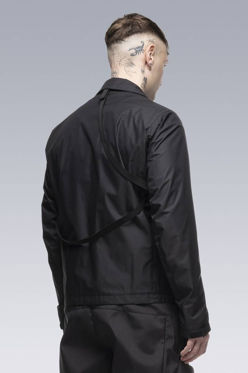 J68-WS 2L Gore-Tex Infinium™ Windstopper® Rider Jacket Black 3