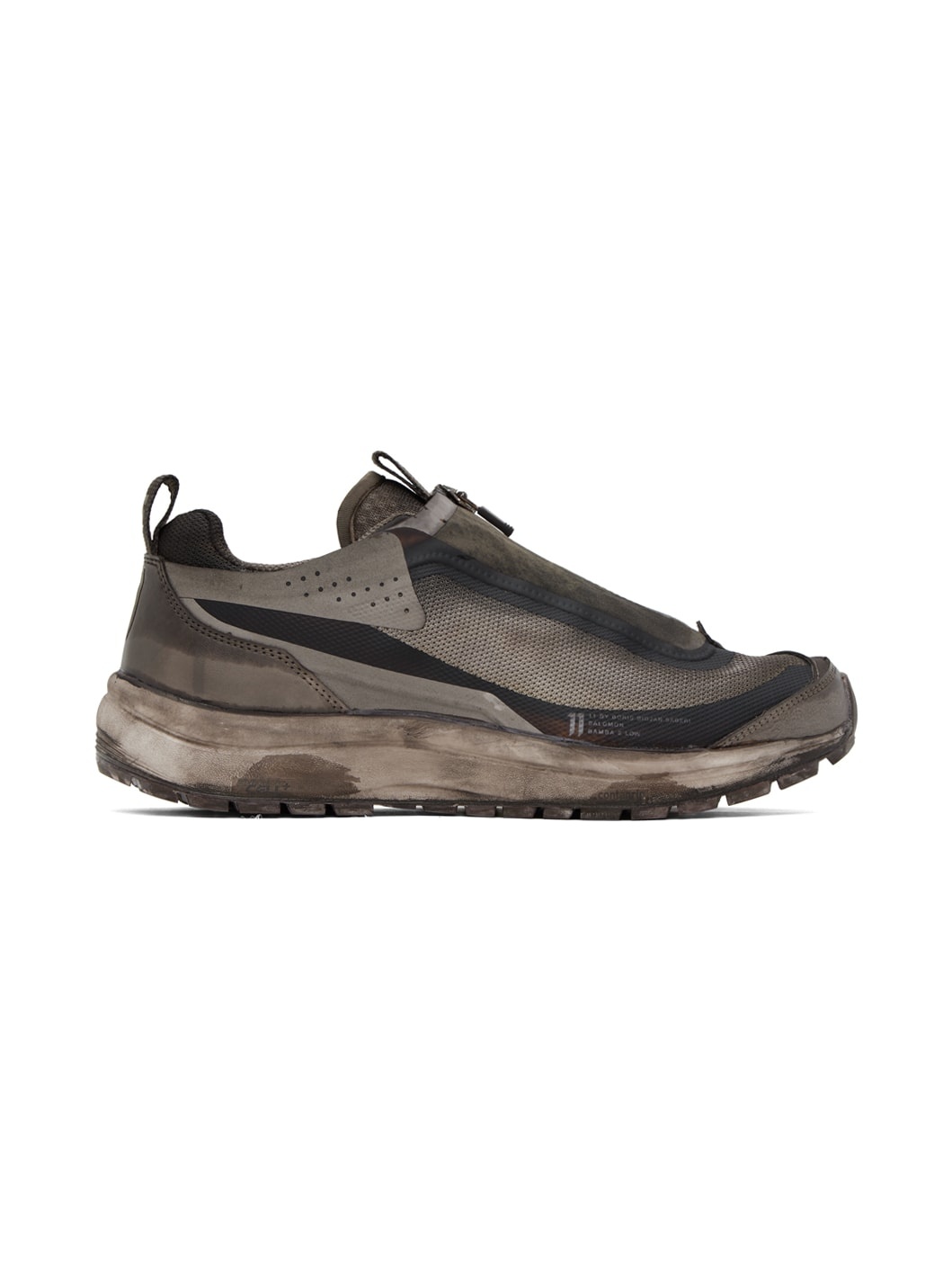 Taupe Salomon Edition Bamba 2 Low Sneakers - 1