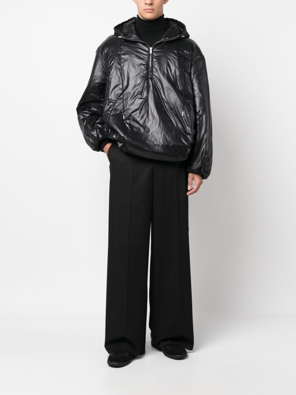 Saint Laurent Men Cassandre Raincoat - 5
