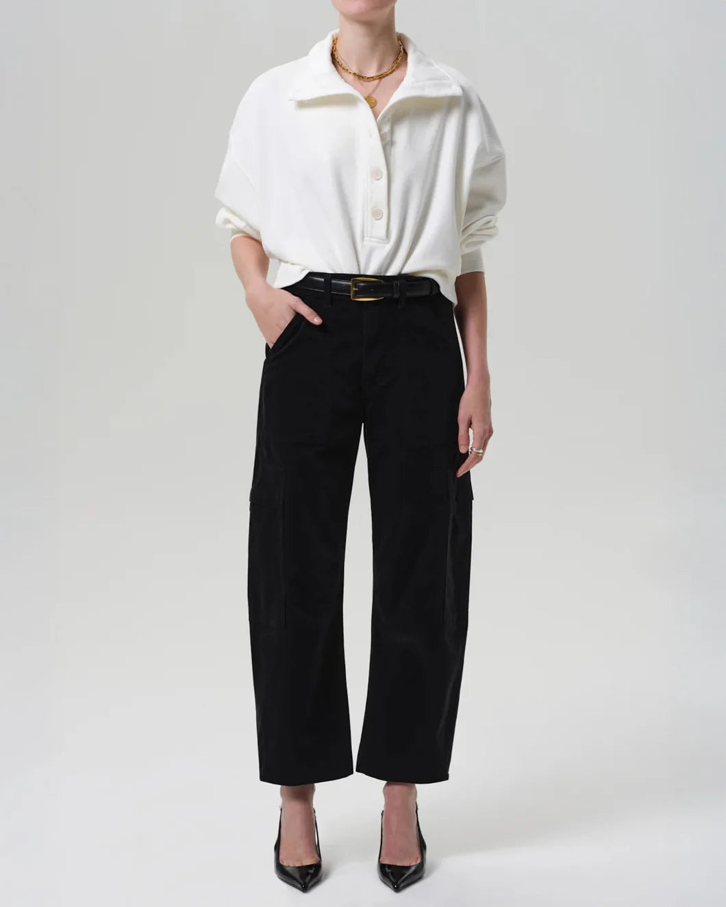 MIRELLE FUNNEL NECK IN PASHMINA - 7
