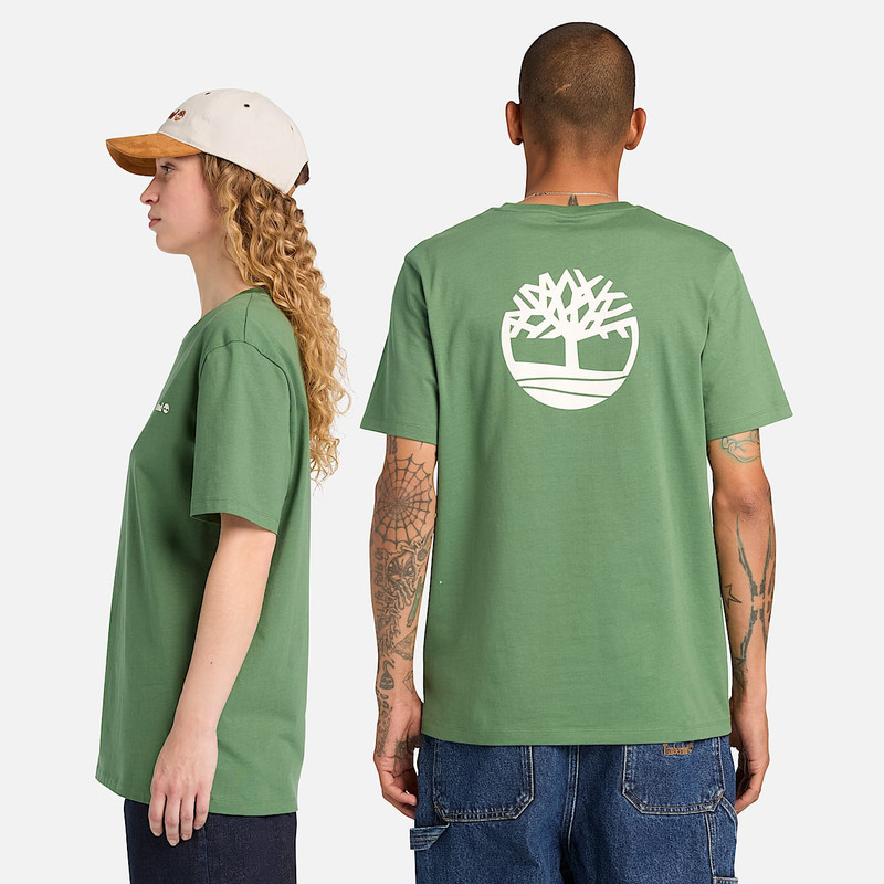 Front and Back Logo T-Shirt 5