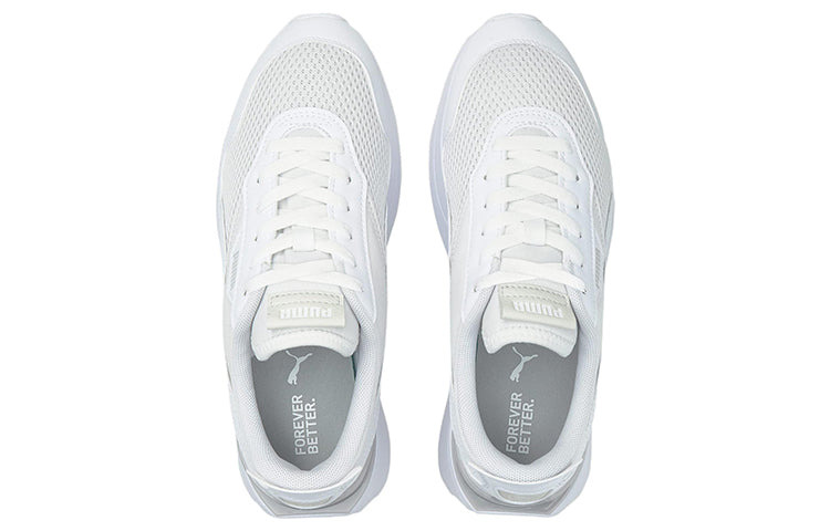 (WMNS) PUMA Cruise Rider Re:Style 'Triple White' 384060-01 - 3