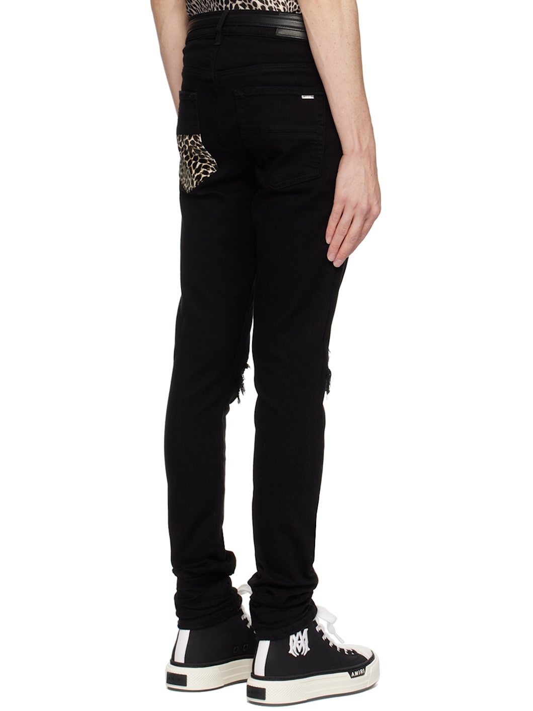 Black Leopard MX1 Jeans - 3