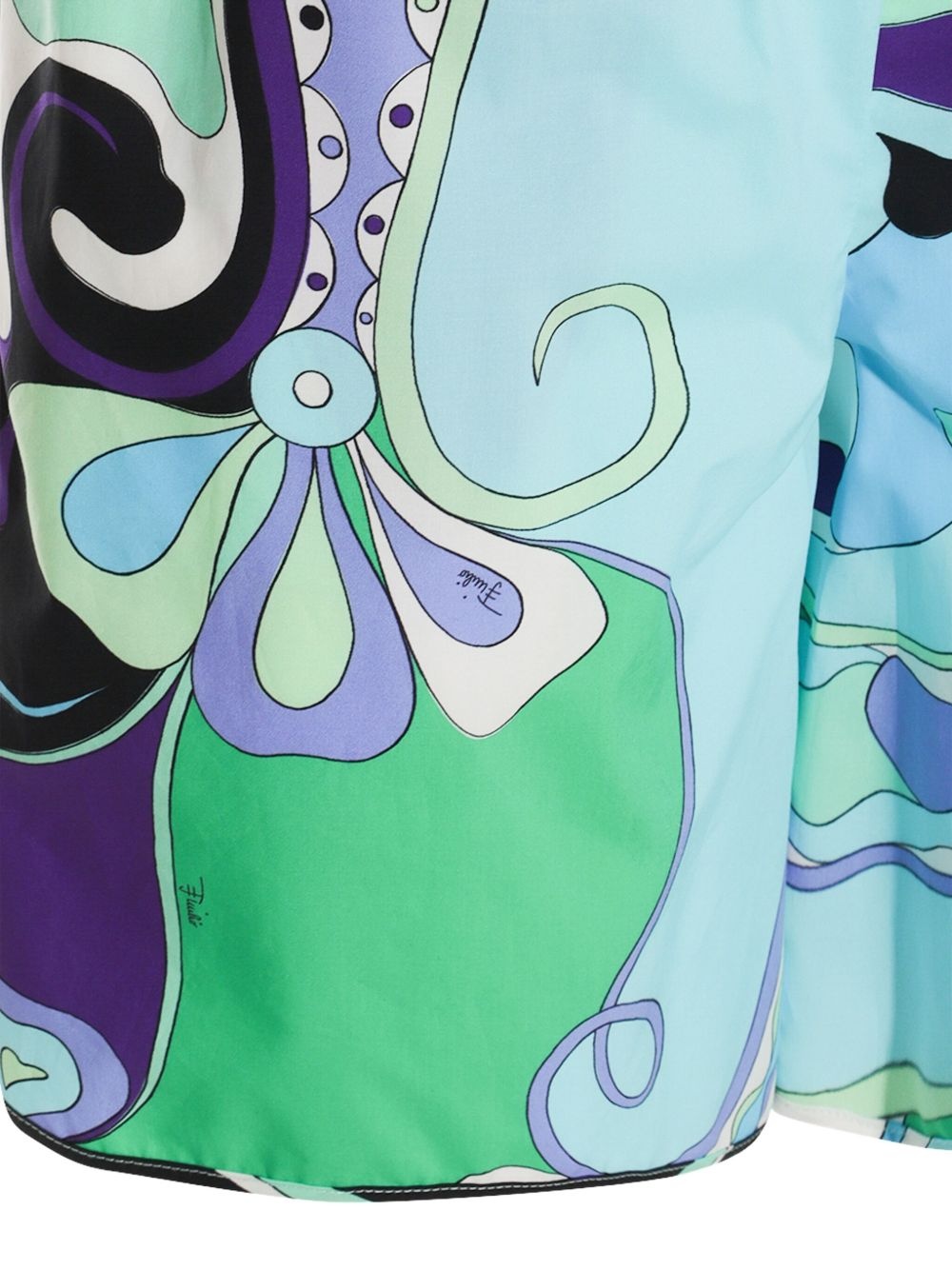 Orchidee-print shorts - 3