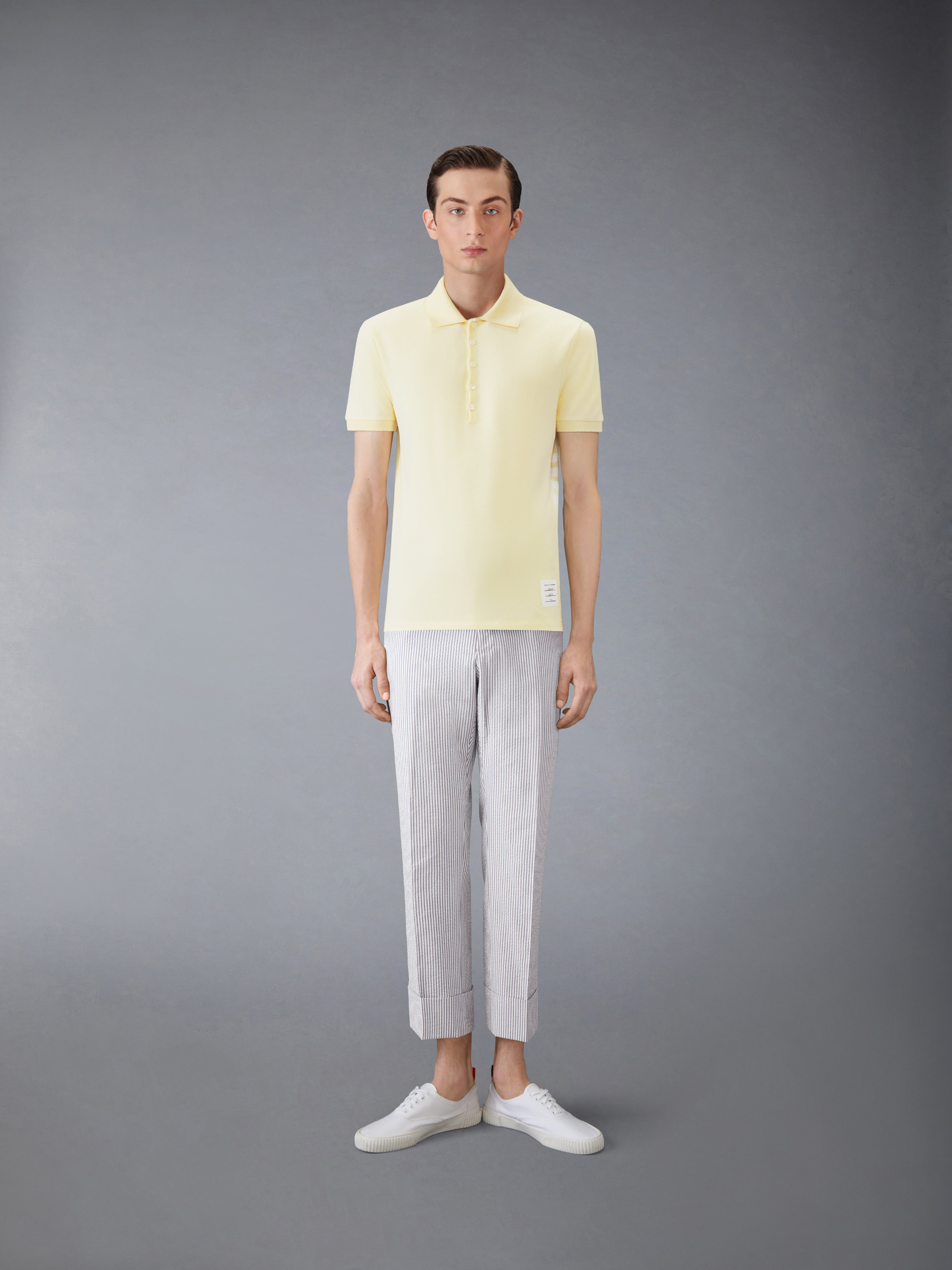 Classic Pique 4-Bar Short Sleeve Polo - 4