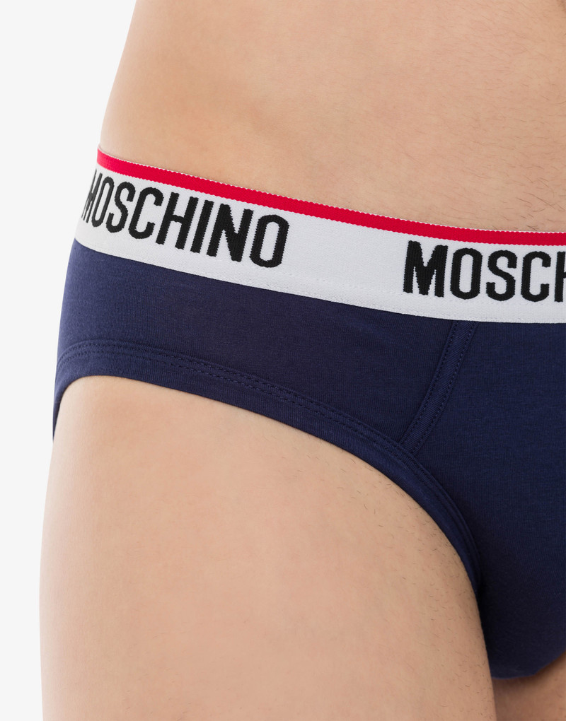 Moschino SET OF 2 LOGO BAND BRIEFS outlook