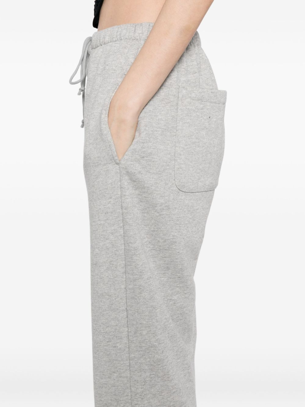 lace-up track pants - 5