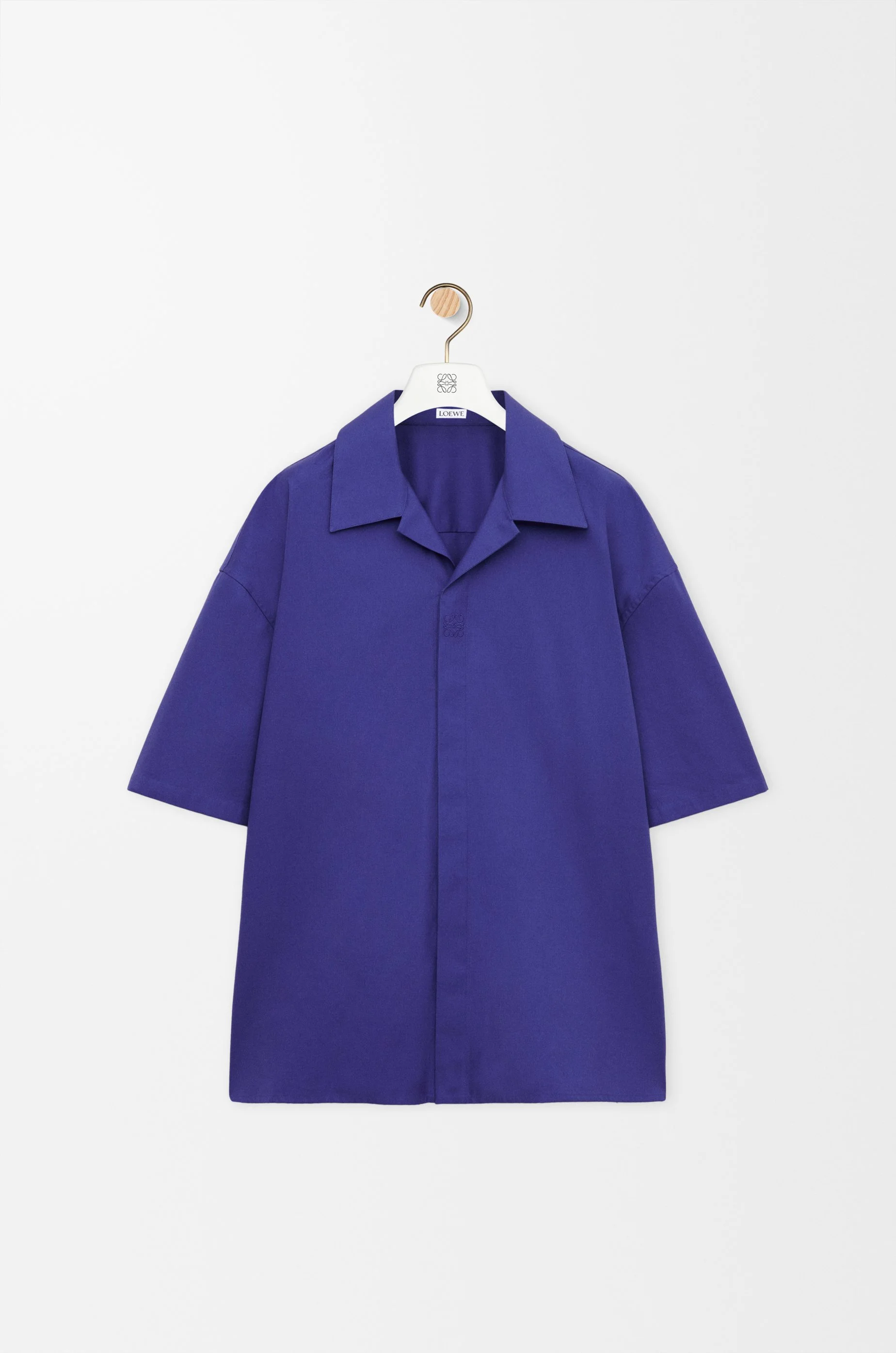 Short sleeve shirt in cotton - 1